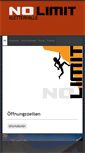 Mobile Screenshot of kletterhalle-nolimit.de